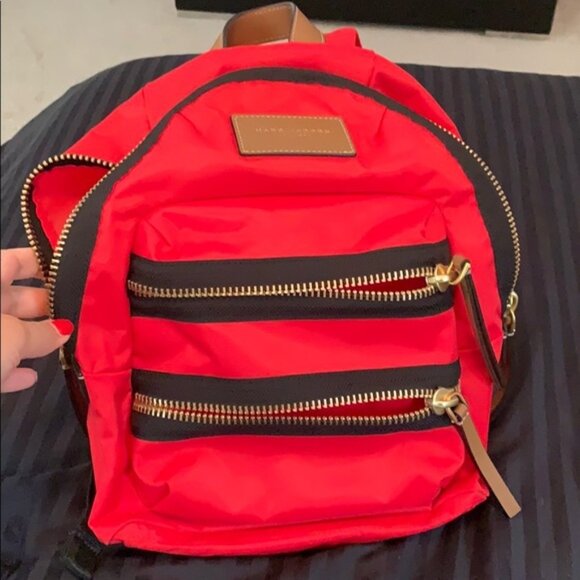 Marc Jacobs Handbags - Red MARC JACOBS Backpack